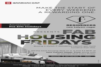 Make the start of every weekend a rewarding one at Bramha F Residences in Pune